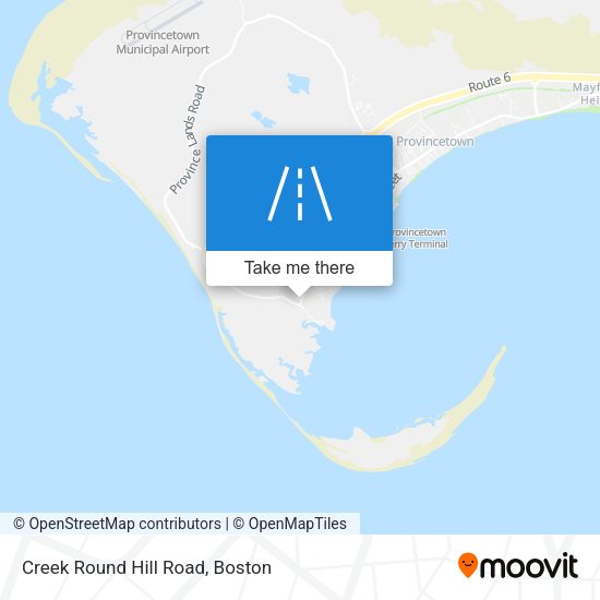 Mapa de Creek Round Hill Road