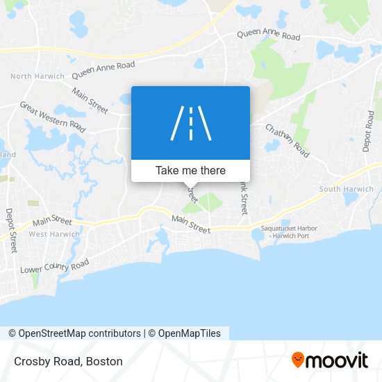 Mapa de Crosby Road
