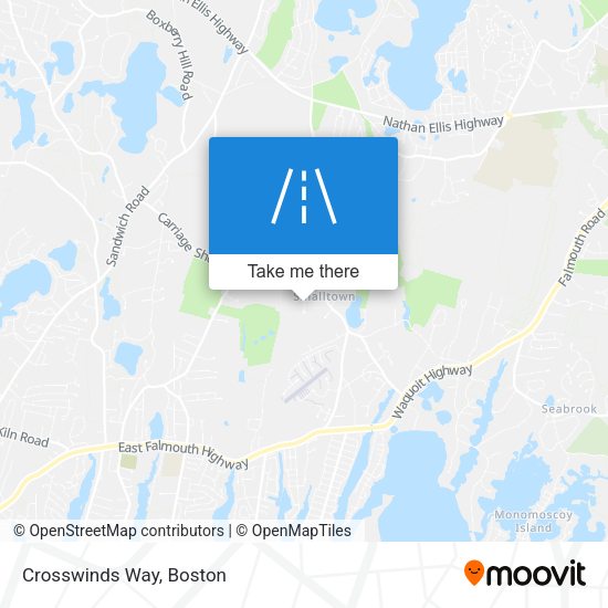 Mapa de Crosswinds Way