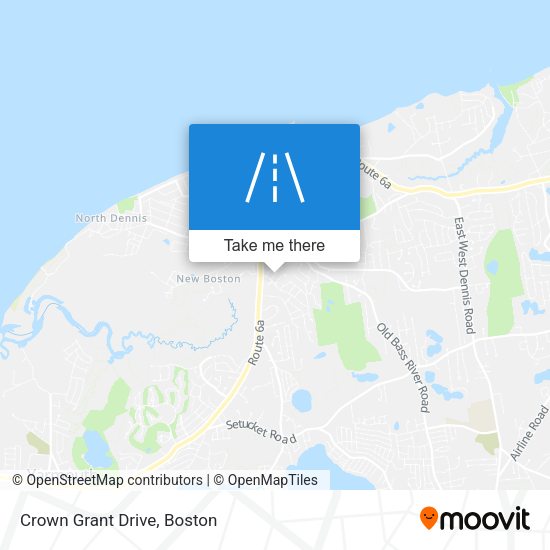 Mapa de Crown Grant Drive