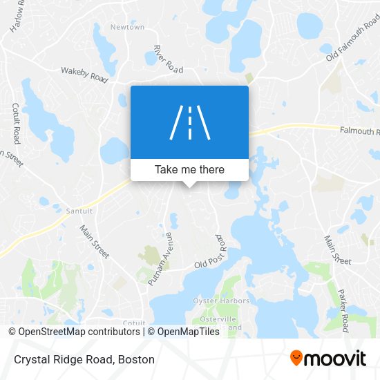 Mapa de Crystal Ridge Road