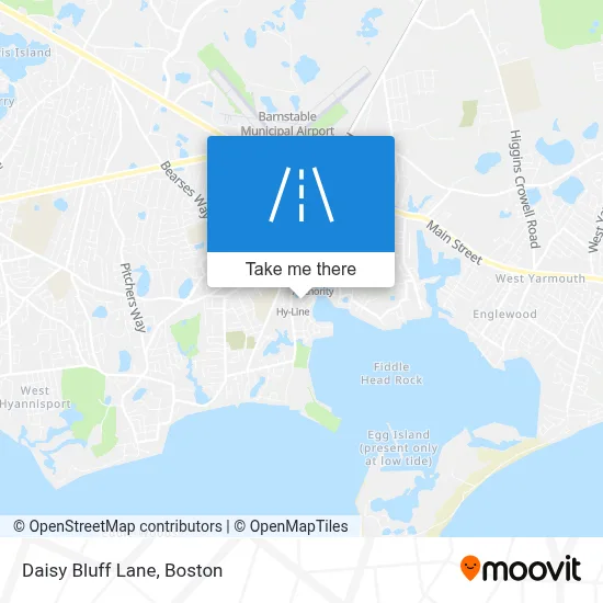 Daisy Bluff Lane map