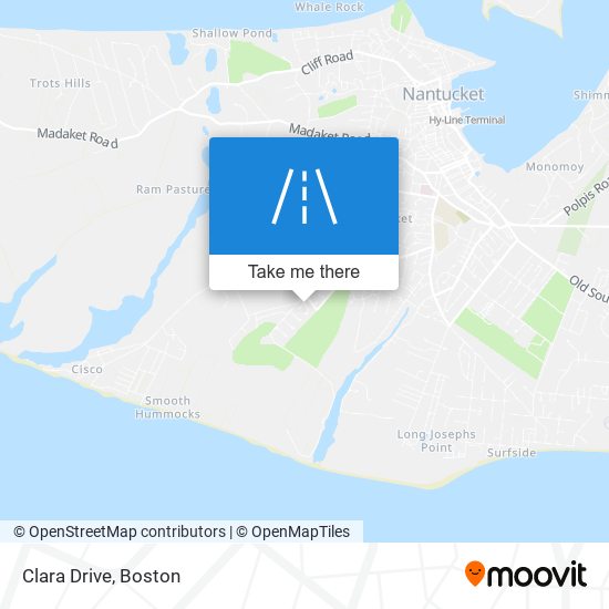 Clara Drive map