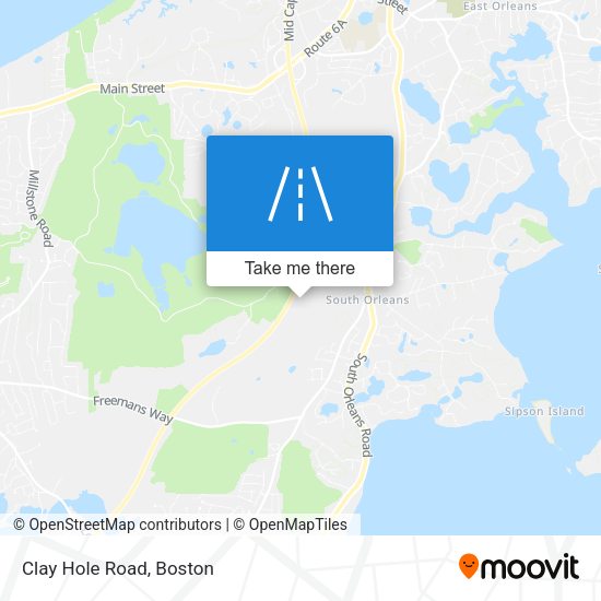 Mapa de Clay Hole Road