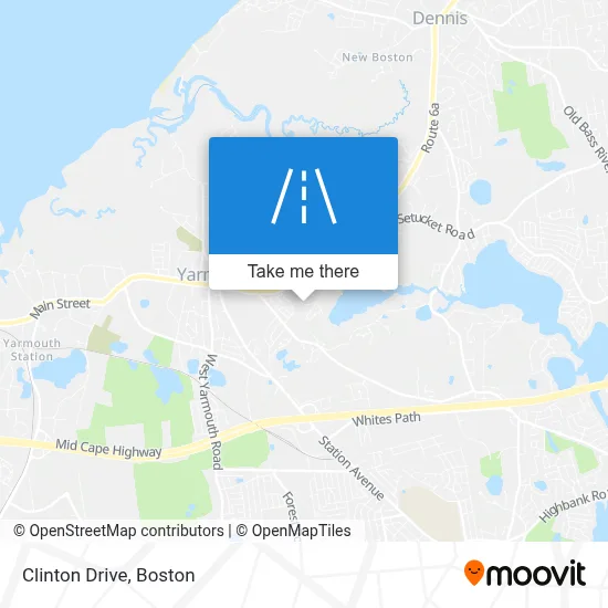 Clinton Drive map
