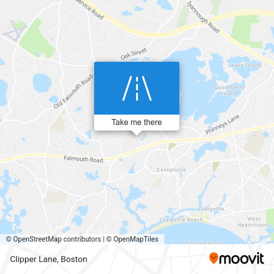 Mapa de Clipper Lane