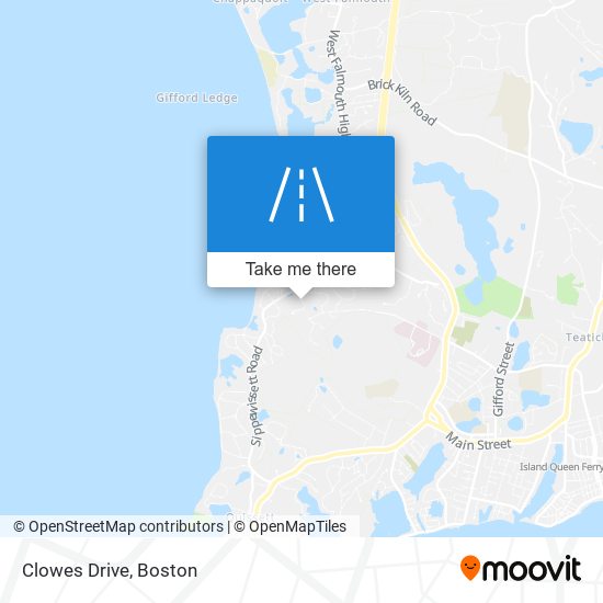 Mapa de Clowes Drive
