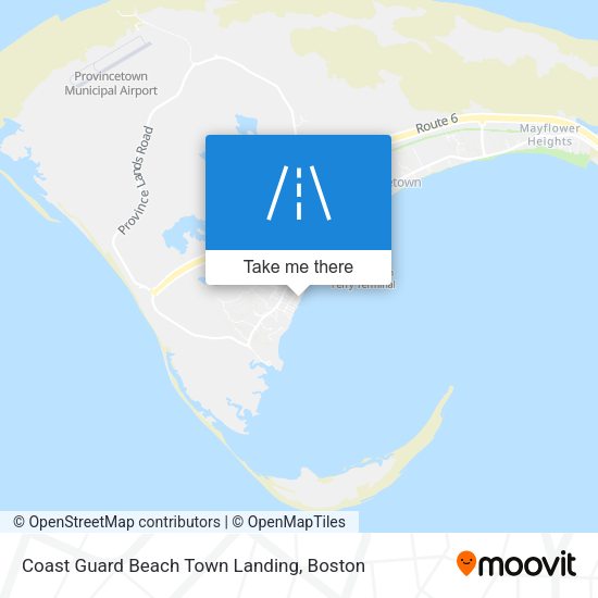 Mapa de Coast Guard Beach Town Landing