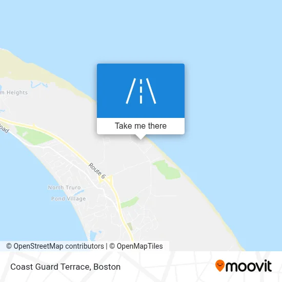 Coast Guard Terrace map