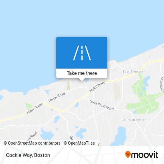 Mapa de Cockle Way