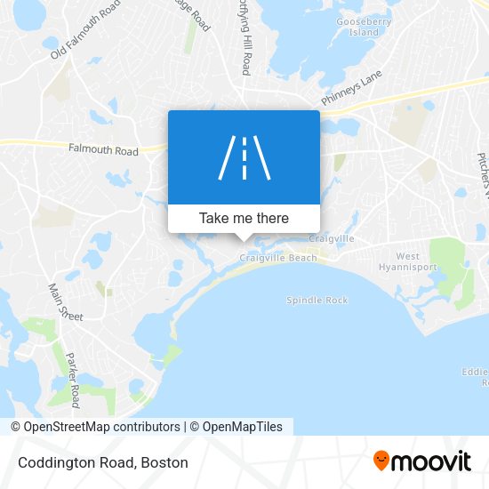 Mapa de Coddington Road