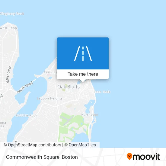 Commonwealth Square map