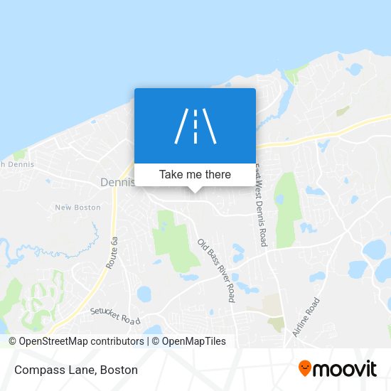 Mapa de Compass Lane