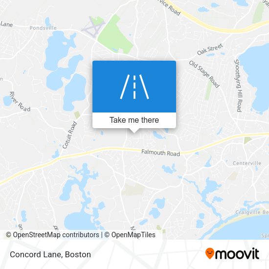 Mapa de Concord Lane