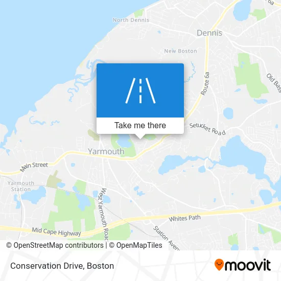 Conservation Drive map