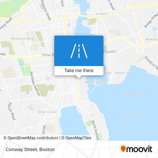 Mapa de Conway Street