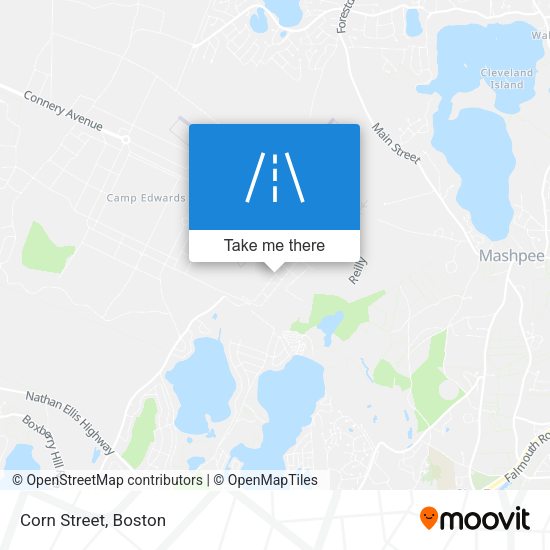 Mapa de Corn Street
