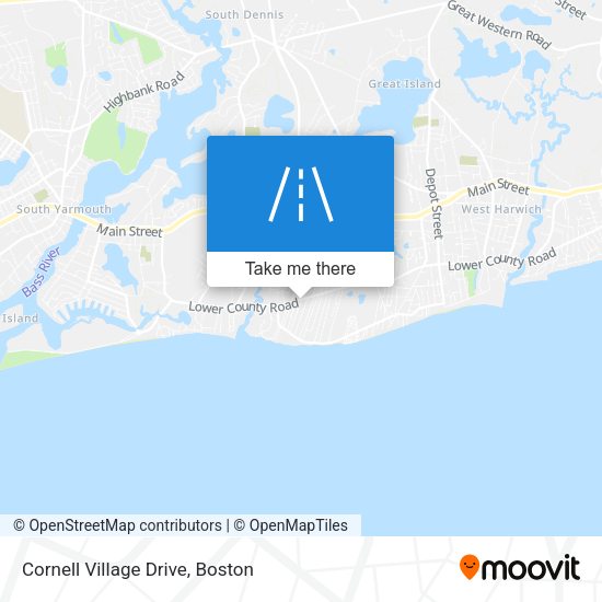 Cornell Village Drive map