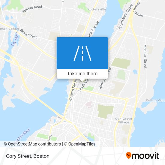 Mapa de Cory Street