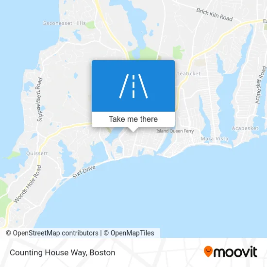 Counting House Way map