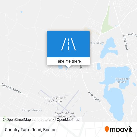 Mapa de Country Farm Road