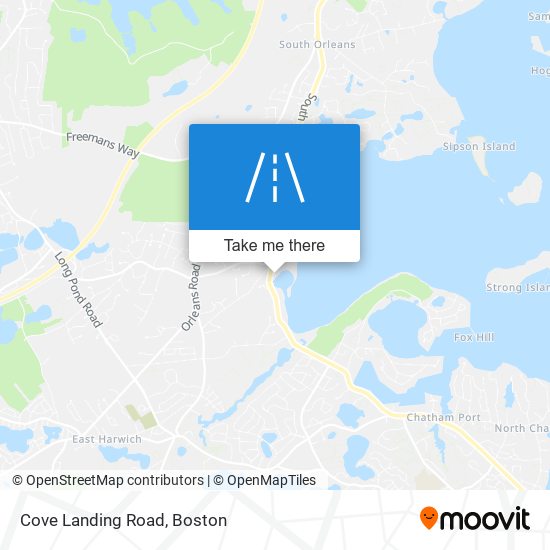 Mapa de Cove Landing Road