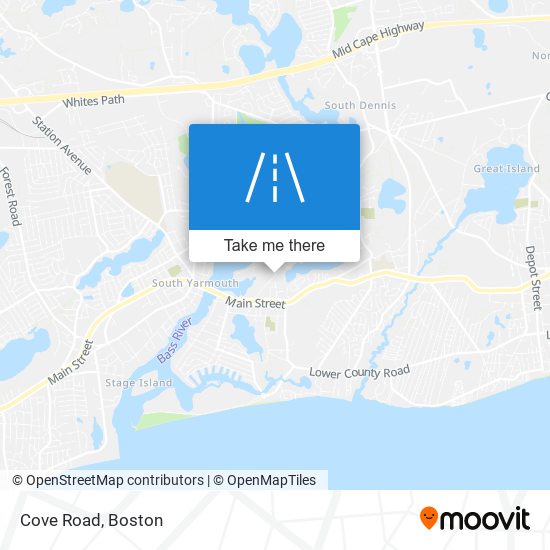 Mapa de Cove Road