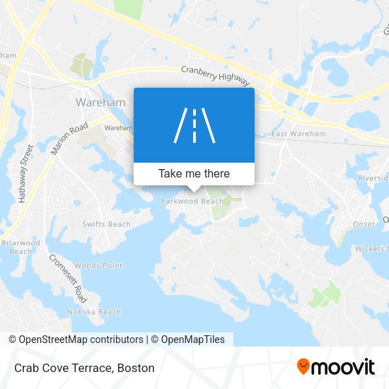 Mapa de Crab Cove Terrace