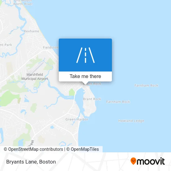 Bryants Lane map