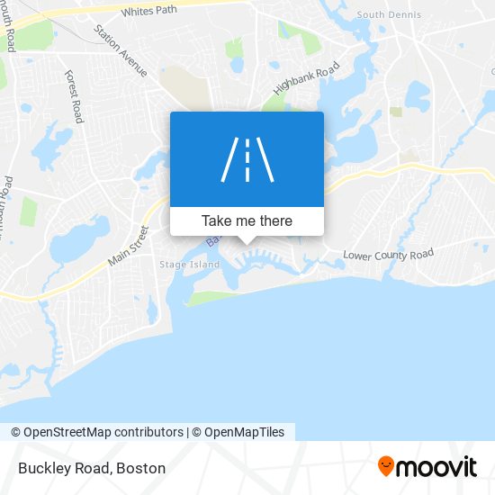 Mapa de Buckley Road