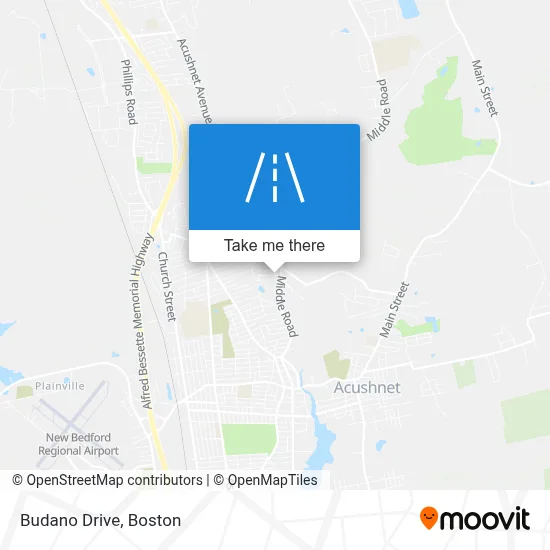 Budano Drive map