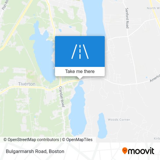 Mapa de Bulgarmarsh Road