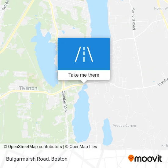 Bulgarmarsh Road map