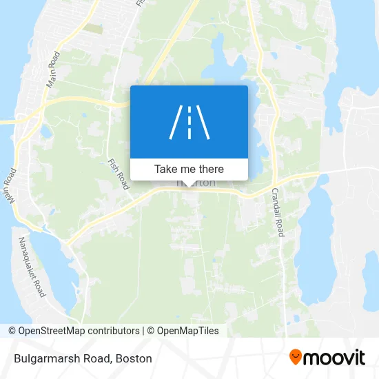 Bulgarmarsh Road map