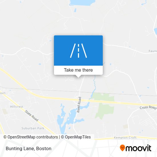 Mapa de Bunting Lane