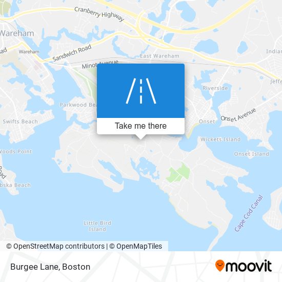 Burgee Lane map