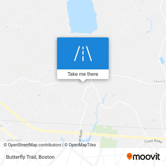 Mapa de Butterfly Trail