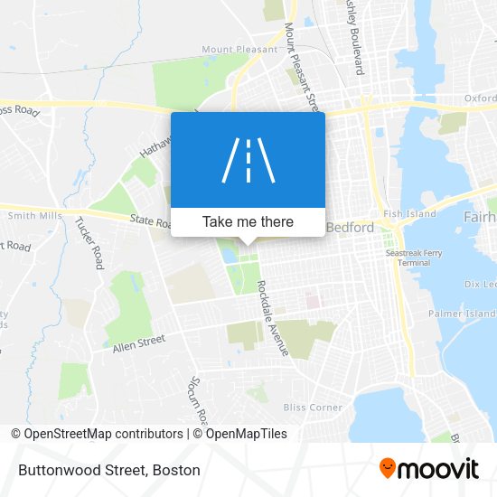 Mapa de Buttonwood Street