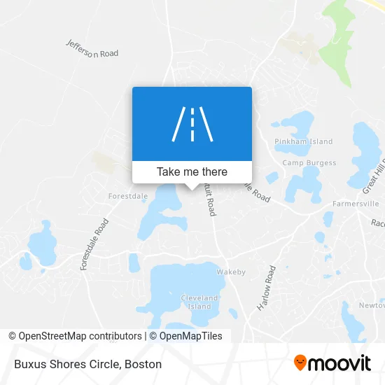 Buxus Shores Circle map