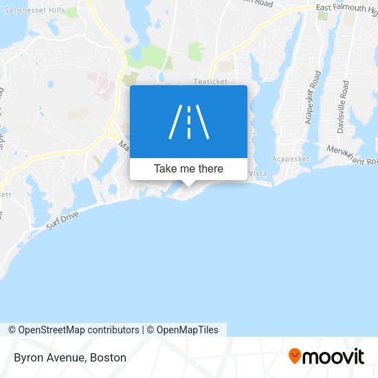 Mapa de Byron Avenue