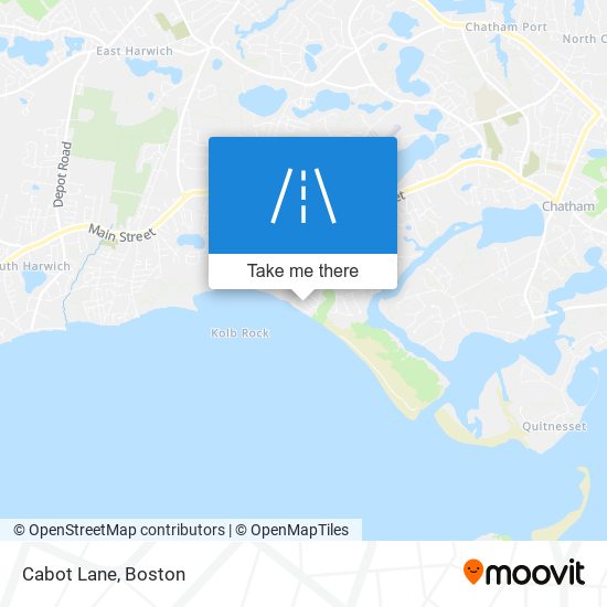Mapa de Cabot Lane