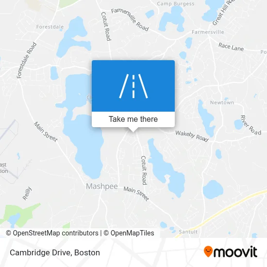 Cambridge Drive map