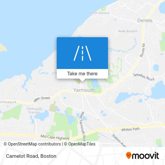 Mapa de Camelot Road