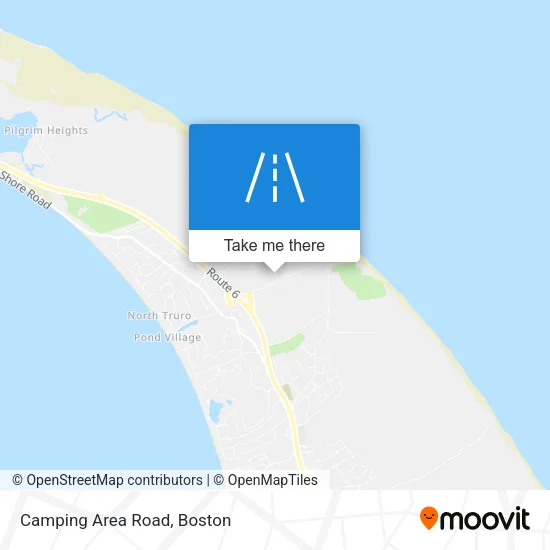 Camping Area Road map