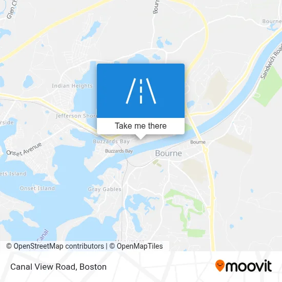 Canal View Road map
