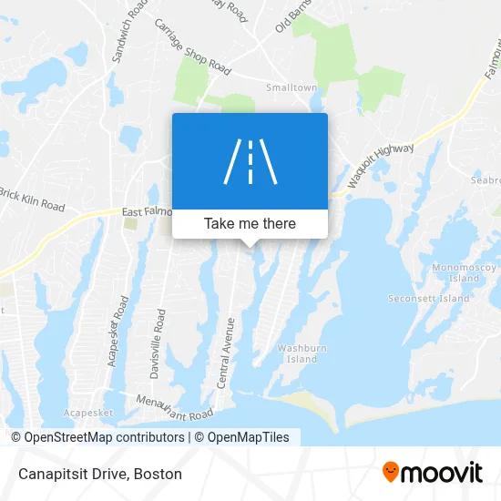 Canapitsit Drive map