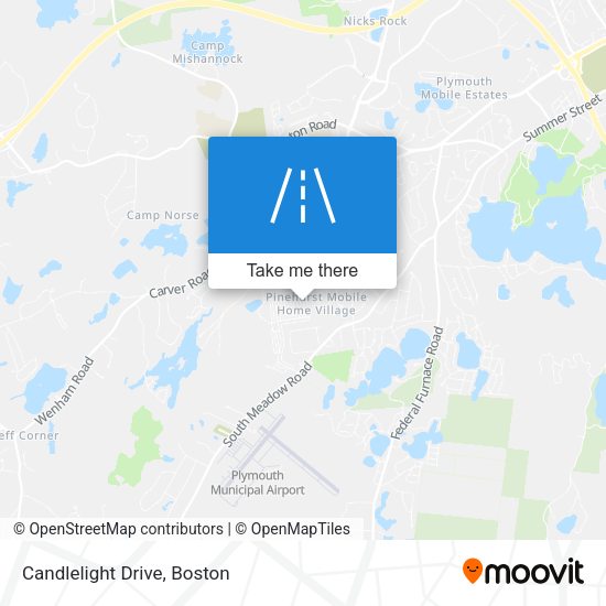 Mapa de Candlelight Drive