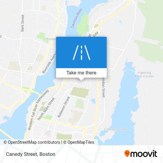 Mapa de Canedy Street