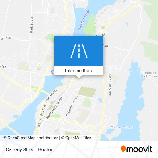 Canedy Street map