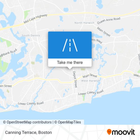 Mapa de Canning Terrace